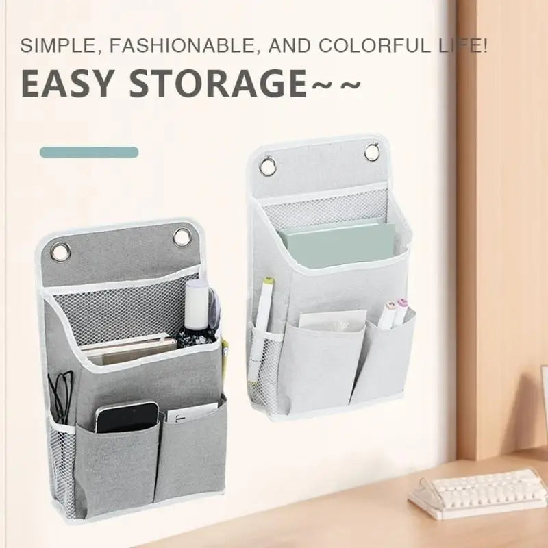 Handy Hanging Organizers Made Soft Cotton Linen Quick Access Items