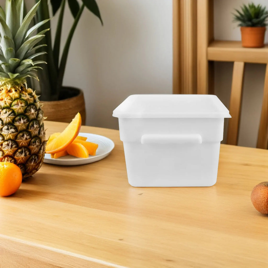 Commercial Square Plastic Storage Container Food Organizer Stackable