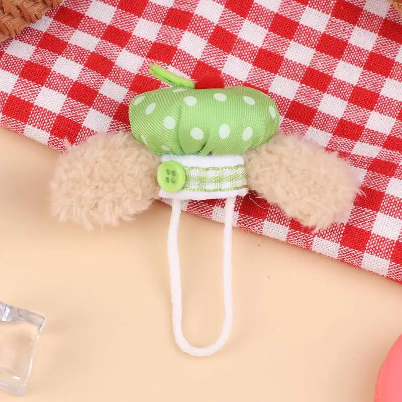 ▶1Pcs Cute Mini Doll Chef Hat Dolls Dress Up Hats Toy Dollhouse DIY Decoration Accessorie For 12-15cm Doll Kid Pretend Play Toys Zpaxo A8