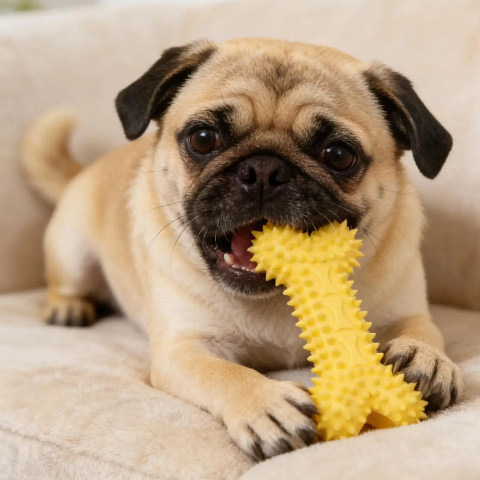 Dog Chew Toy Bone Teeth Cleaning Puppy Bite Resistant Dental Stick