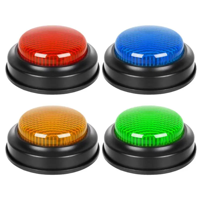 Game Buzzer Alarm 4-Piece Quick Answer Game Show Prop Game Buzzer For Answering For Classroom Debate Competition Guessing Zpaxo