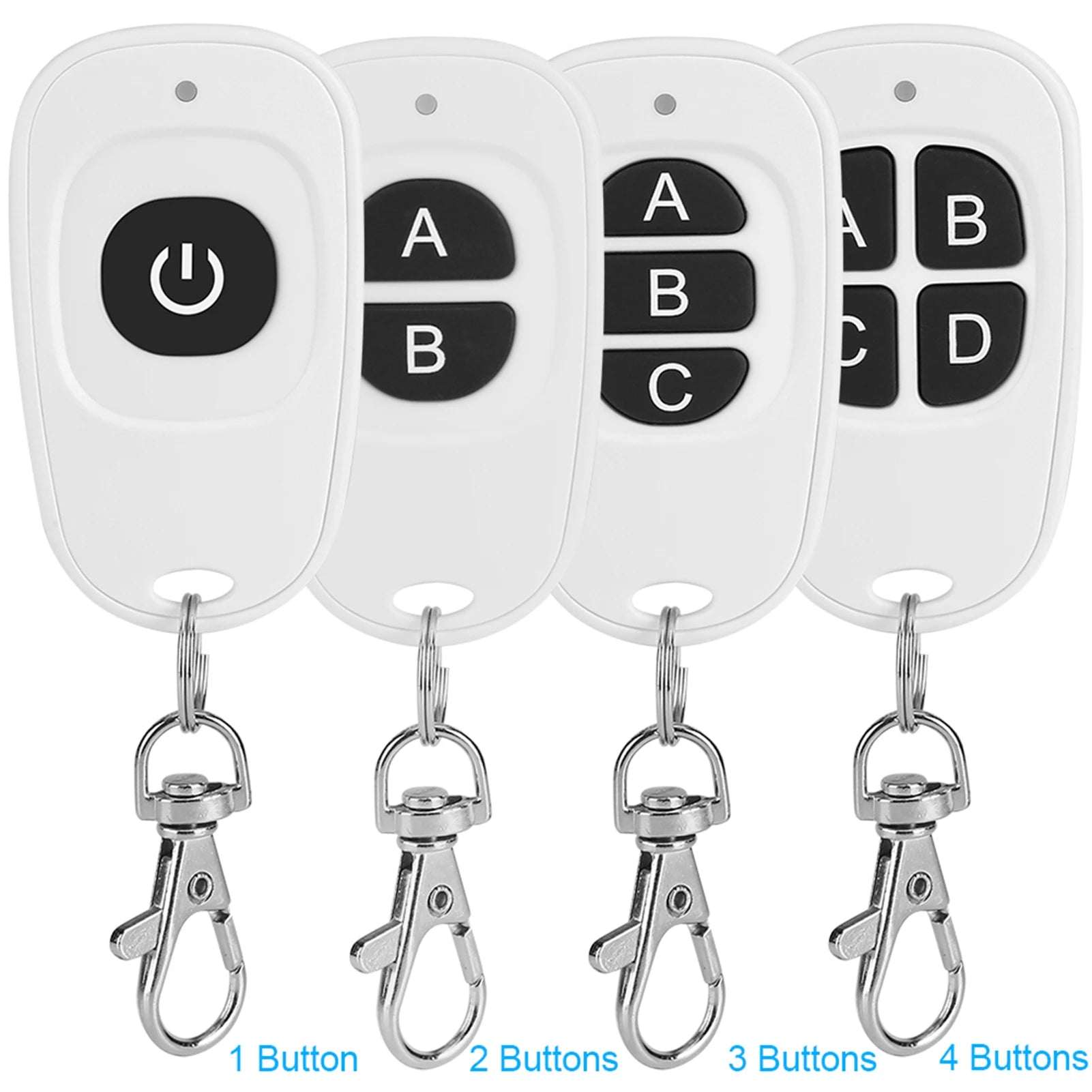 433MHz EV1527 1 4 Channel RF Wireless Remote Control Transmitter Easy