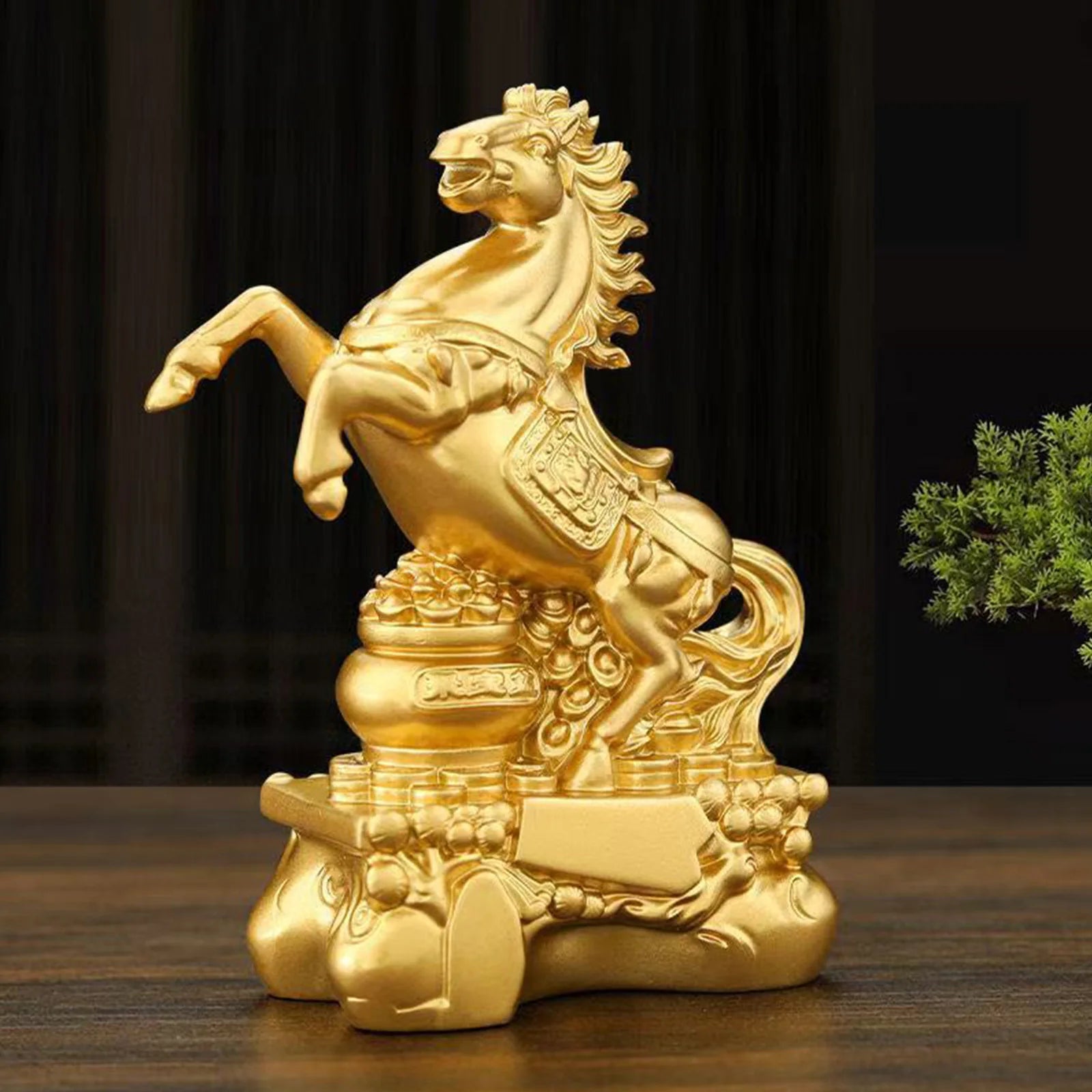 Chinese 2026 Year Horse Ornament Zodiac Blessing Souvenir Standing