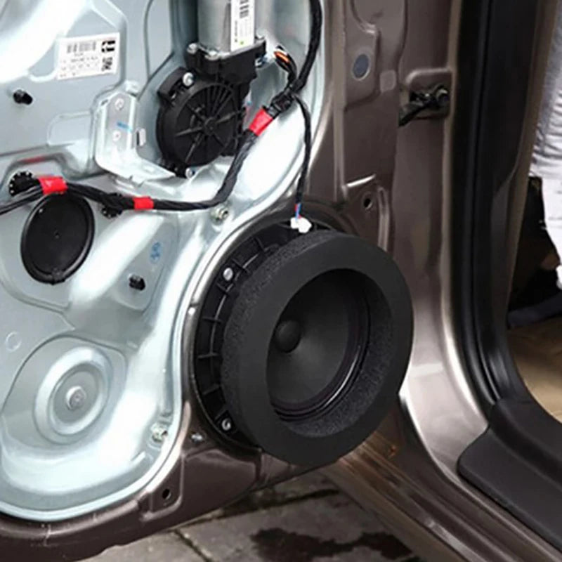 Car Speaker Sound Insulation Ring Cotton Universal Auto Door Interior