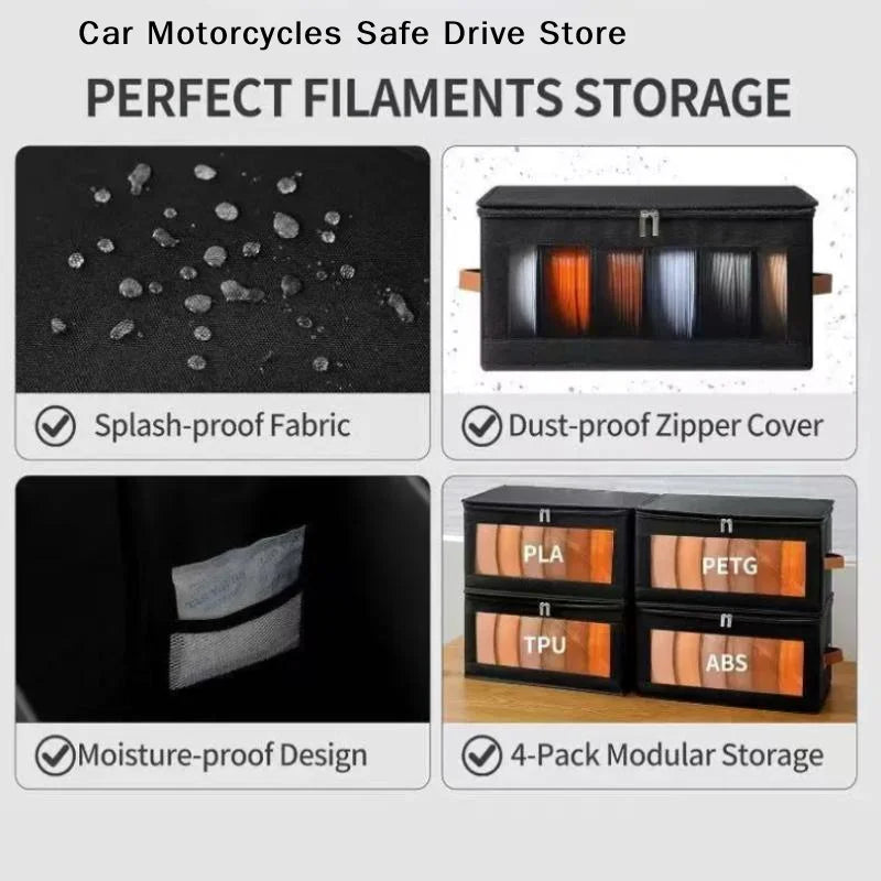 Filament Storage Box 3D Printer Containers Printing Accessories