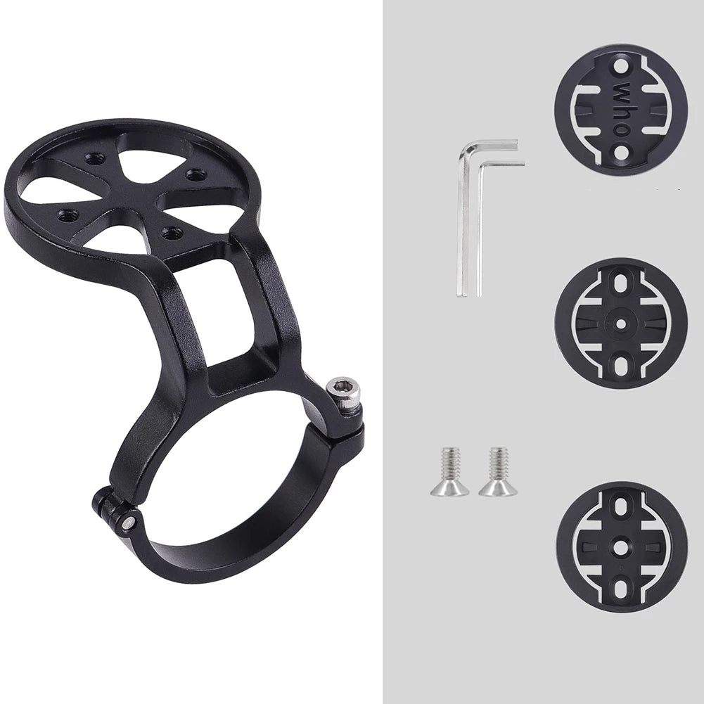 10- Bike Computer Mount Aluminum Alloy MTB Road Light GPS Holder