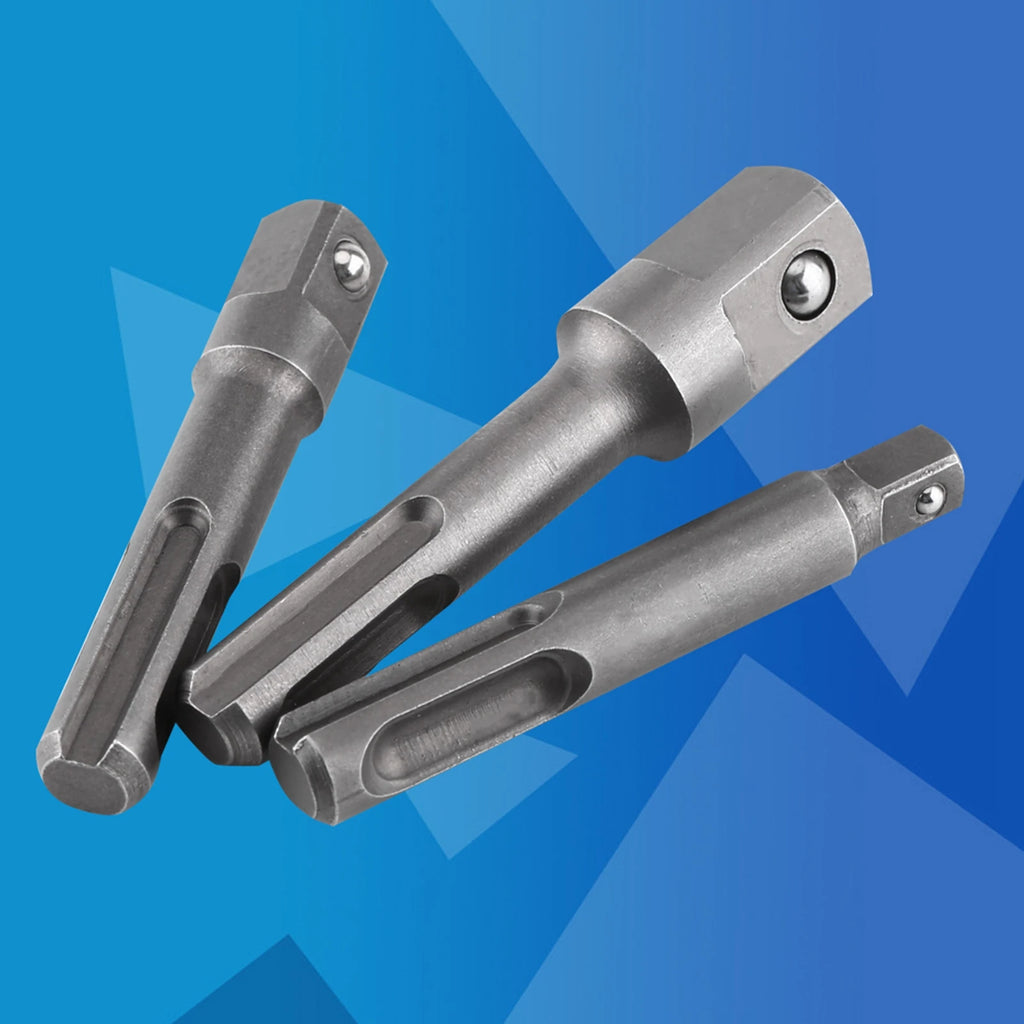 Drill Bit Socket SDS Shank 1 4 Hex Adaptor 3 8 2 Extension Connector