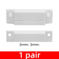 MC-31 Wired Door Window Magnetic Alarm Normally Closed NC Reed Switch Zpaxo 1 pair