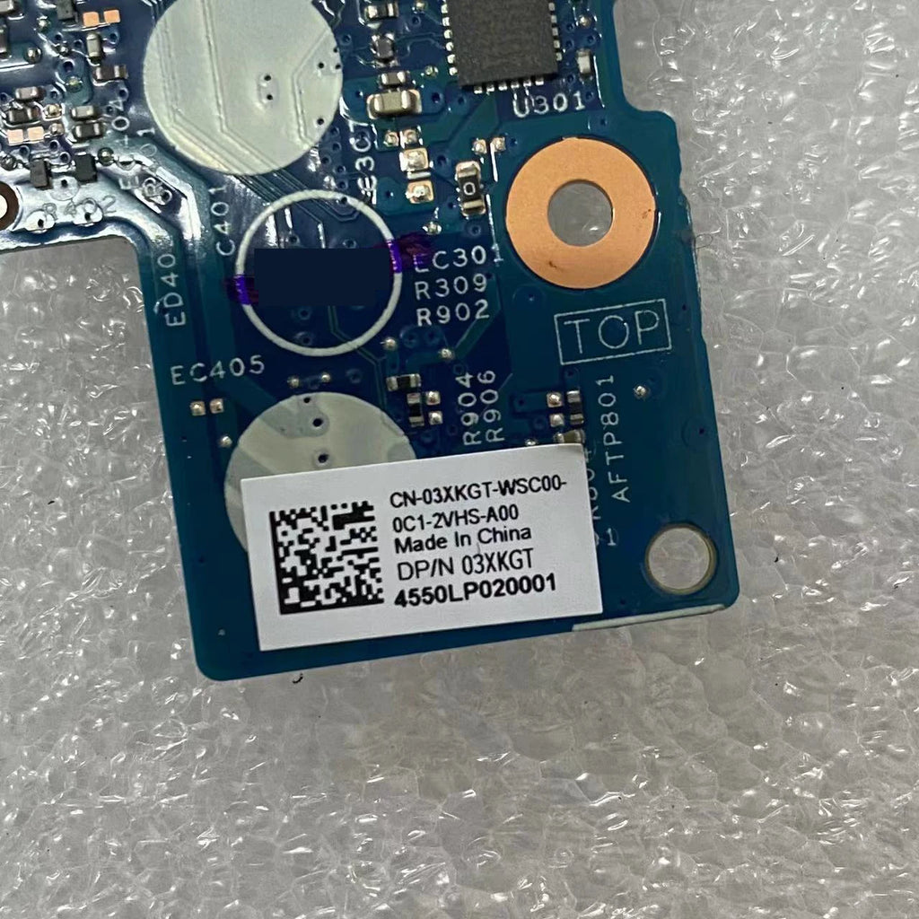 19A80-1 Dell Inspiron 15 5402 5501 5502 USB Audio Power Button Board