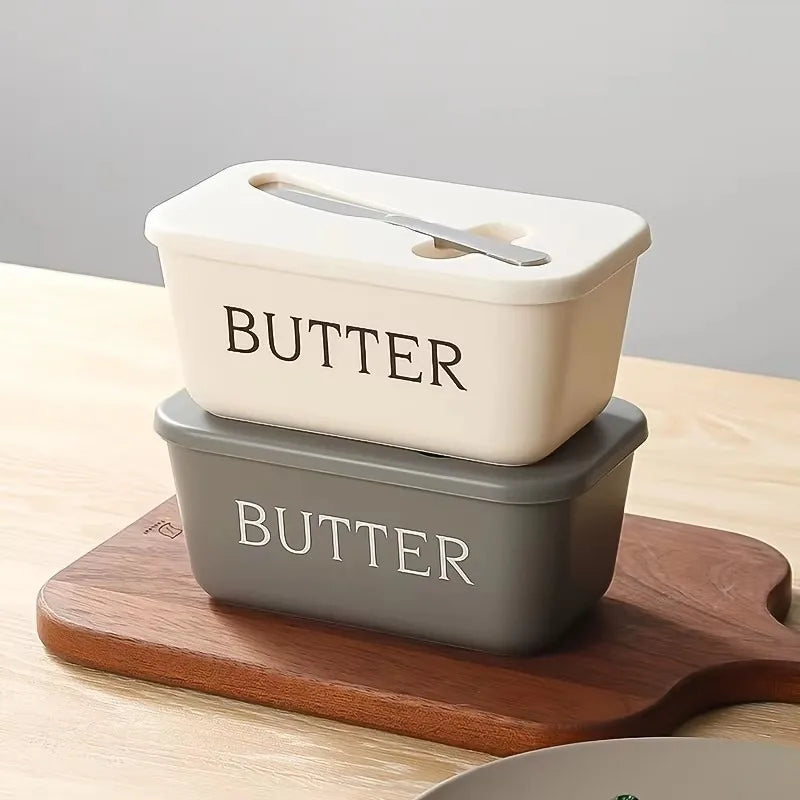 Large Capacity Butter Box Knife Food Grade Pp Cheese Refrigerator Zpaxo
