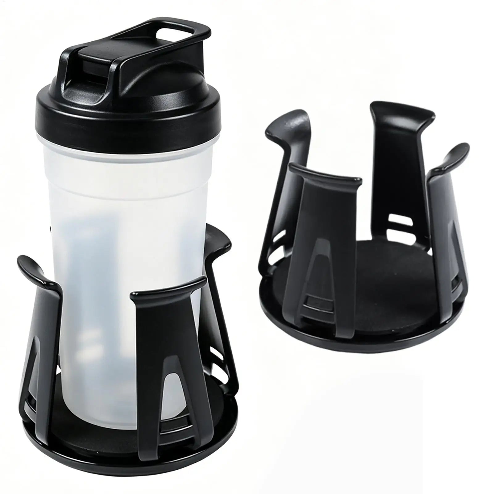 1 Pair Car Cup Holder Adhesive Drink Rack Automotive Interior