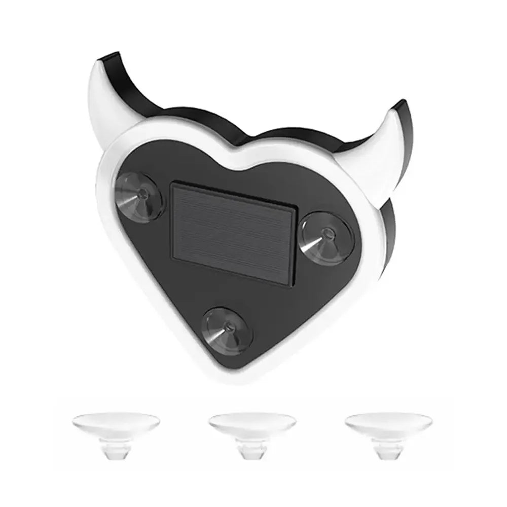 Suction Cup Solar Car Light Wiring Design Vibration Sensing LED Zpaxo Light