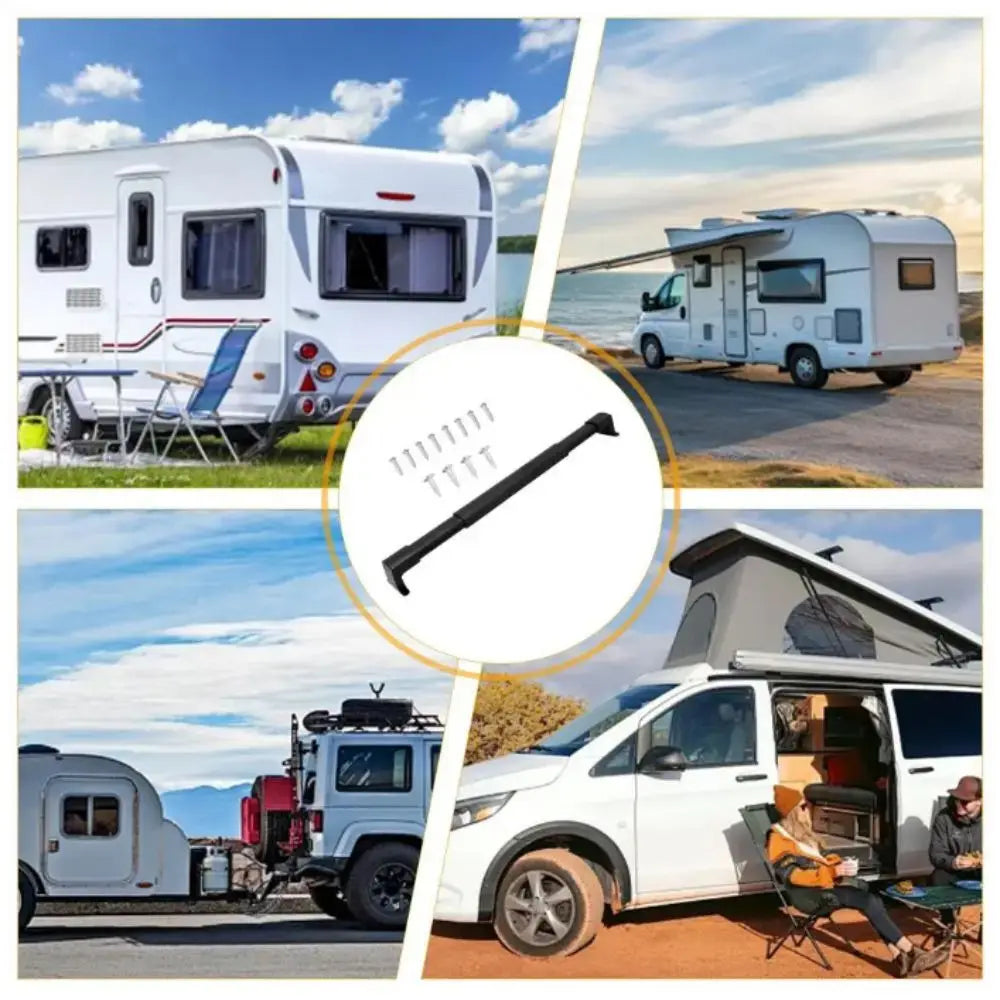 Door Handle Adjustable RV Screen Universal Fit Crossbar Design Zpaxo