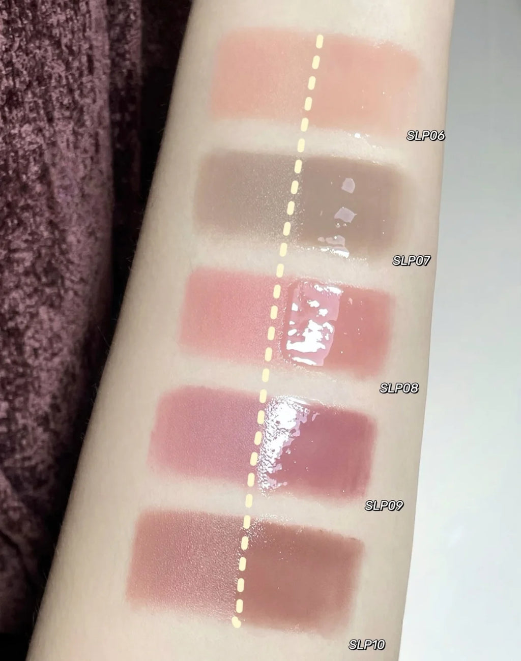 LEEMEMBER Double-end Liquid Lipstick Two Effect Matte Gloss Mirror Zpaxo