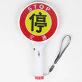 Handheld LED Rechargeable Parking Warning Sign | SHINEKNOT LED Warning Sign Zpaxo WHITE