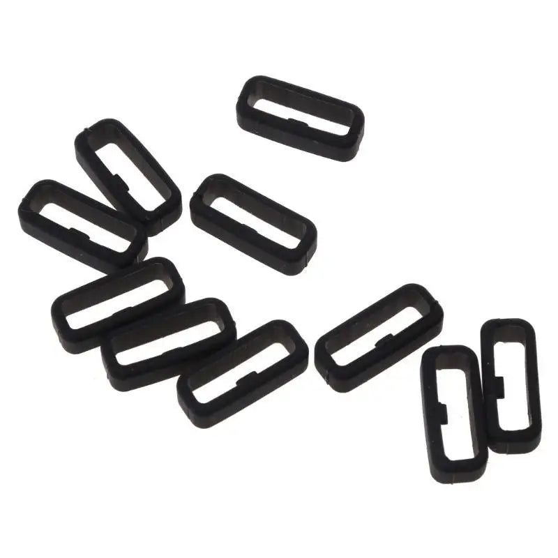 652F 10x for Garmin-Venu 2S/Vivomove 3s Watch with Rubber Band Fixed Buckle Band Ring Zpaxo