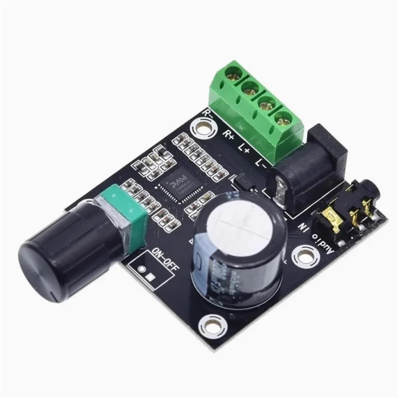 PAM8610 Dual Channel 12V HD Amplifier Board Pure Digital Amplifier 15W * 2 High Power Amplifier Module Zpaxo Default Title