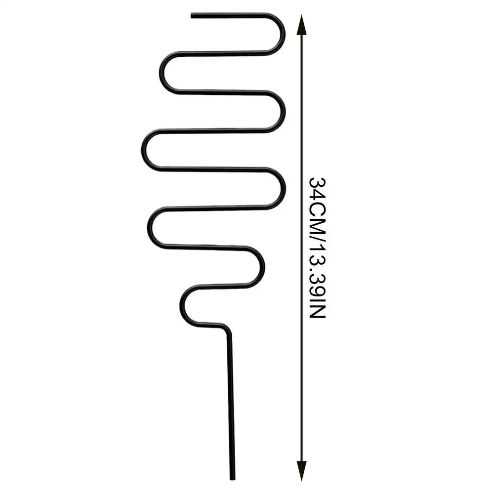 Iron Plant Trellis Support Stakes – Indoor & Outdoor Climber Pole Plant Support Stake Zpaxo 1PC