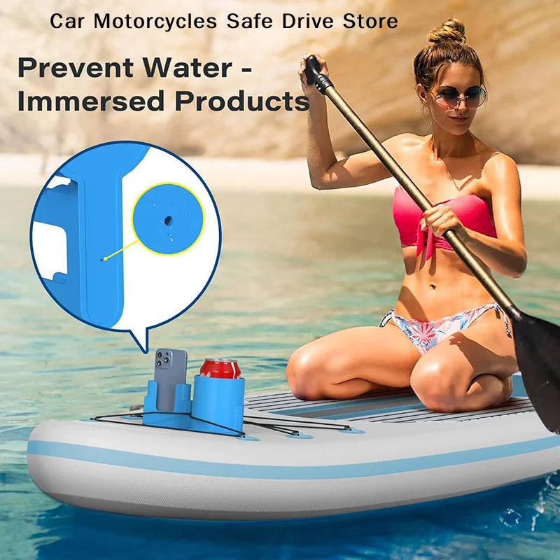 M1pcs Multi-functional Paddle Board Cup Holder PVC Creative Kayak