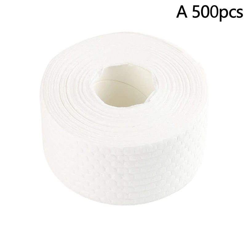 500 Roll Professional Lint Nail Art Gel Polish Remover Cotton Pad Zpaxo A 500pcs