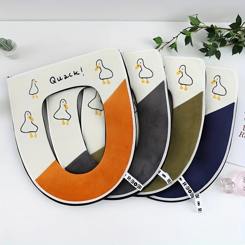 Washable Cotton Toilet Seat Cushion – Universal Fit Cover Toilet Seat Cushion Zpaxo