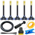 Automatic Irrigation System Free Bending Garden Watering System System Mist Lawn Sprinkler for Landscape Flower Bed Zpaxo 5m