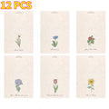 Tulip Thank You Cards with Envelopes – Floral Greeting Card Set