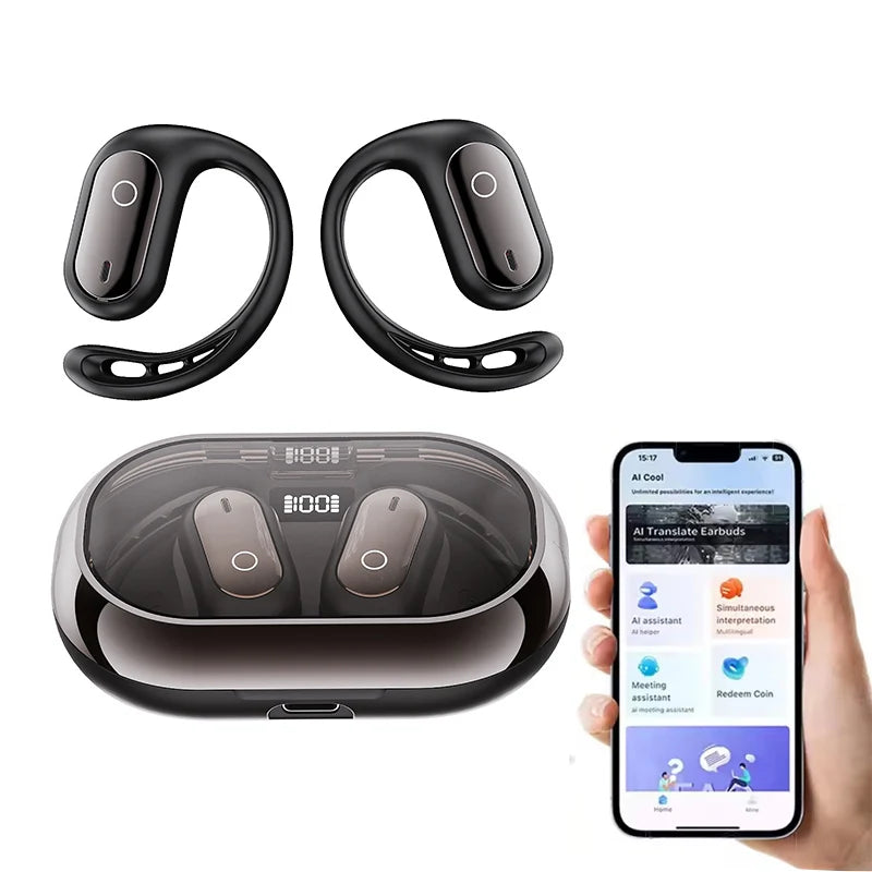 UYUXIO Real Time Translator Headphones AI Language Translation
