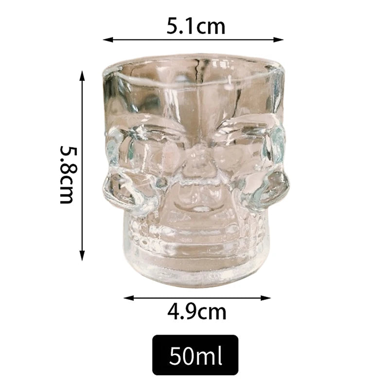 Transparent Crystal Coffee Juice Mug Drinking Bar Club Whiskey Wine Zpaxo 50ML