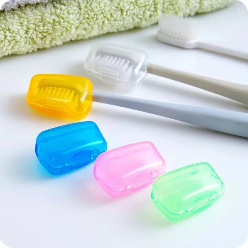 Toothbrush Head Covers – Dustproof Travel Caps | 5–30 Pack