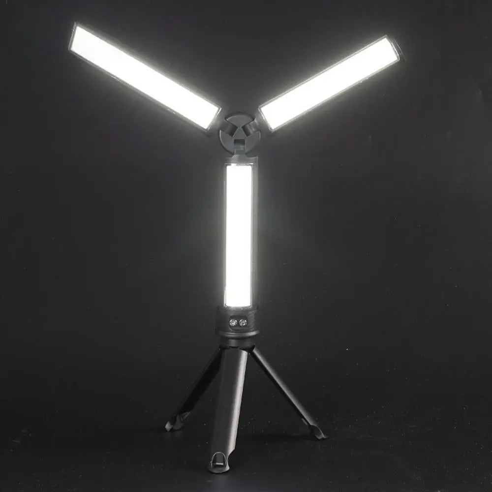 162 LED Emergency Floodlight Rechargeable 15 Modes Folding Work Lamp Zpaxo