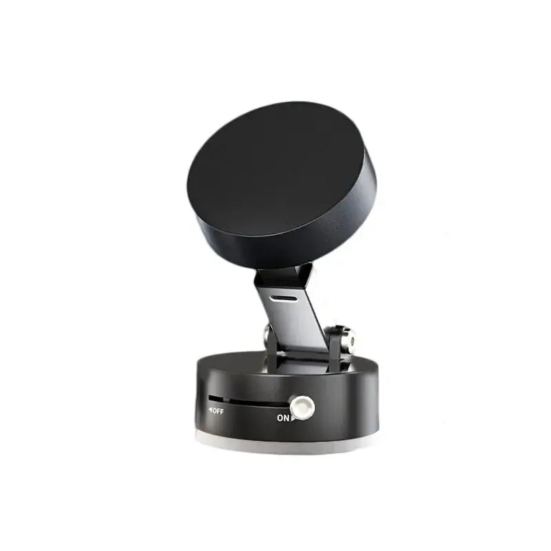 NEW HOT Foldable Phone Stand Strong Magnetic Car Phone Holder Dashboard Phone Holder 360° Rotating Vacuum Suction Cup Zpaxo black
