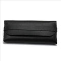Black White Soft Stylish Leather Glasses Cases Protection Bags Travel
