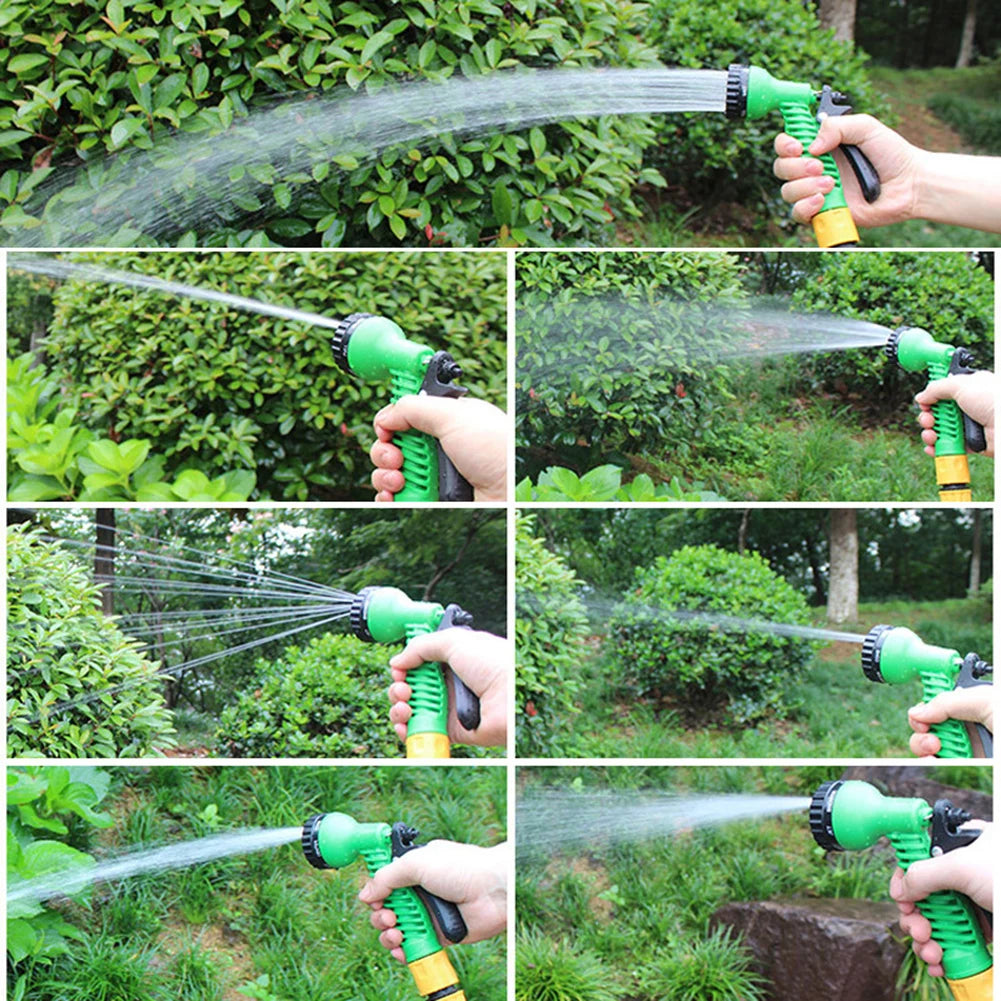 Garden Sprinkler Hose Nozzle 7 Adjustable Modes Irrigation Nozzle Water Sprayer Water Spray Gun for Garden Lawn Watering Zpaxo