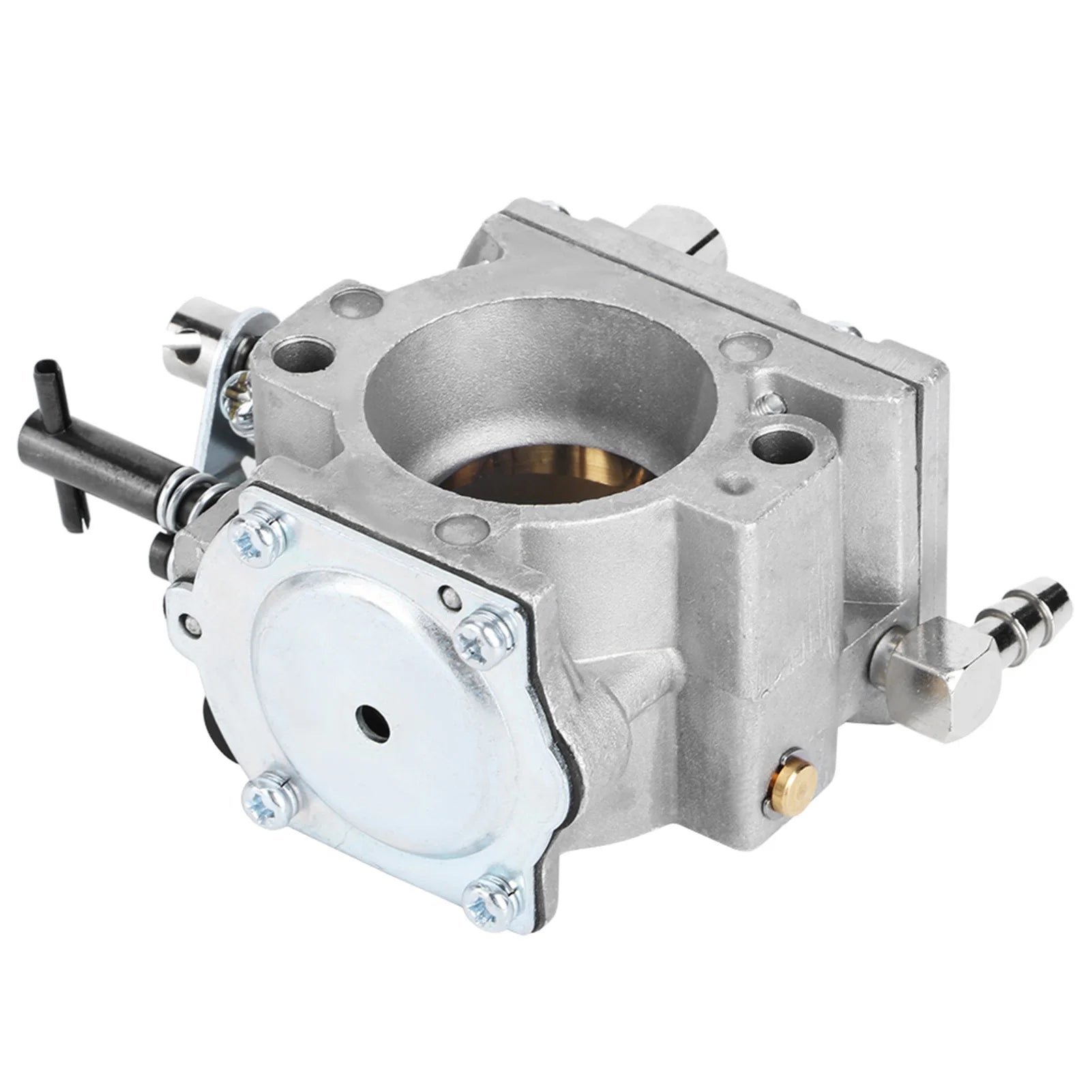 Outdoor Garden Lawn Mower Carburetor Accessory Carb Replacement Garden Accessories Metal for WALBRO WB‑37 150CC‑200CC Zpaxo