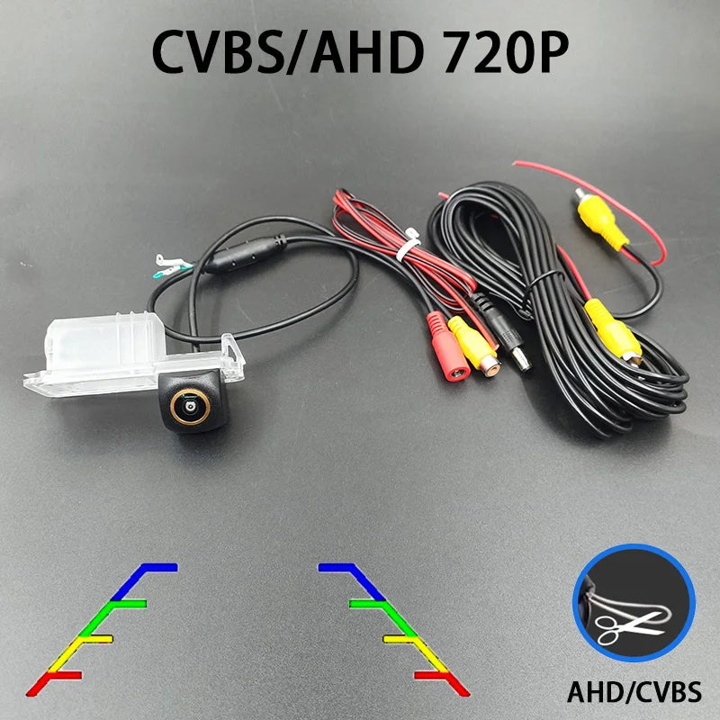 170 AHD1080P CVBS Backup Camera Reverse Rear View VW Golf 6 CC Polo