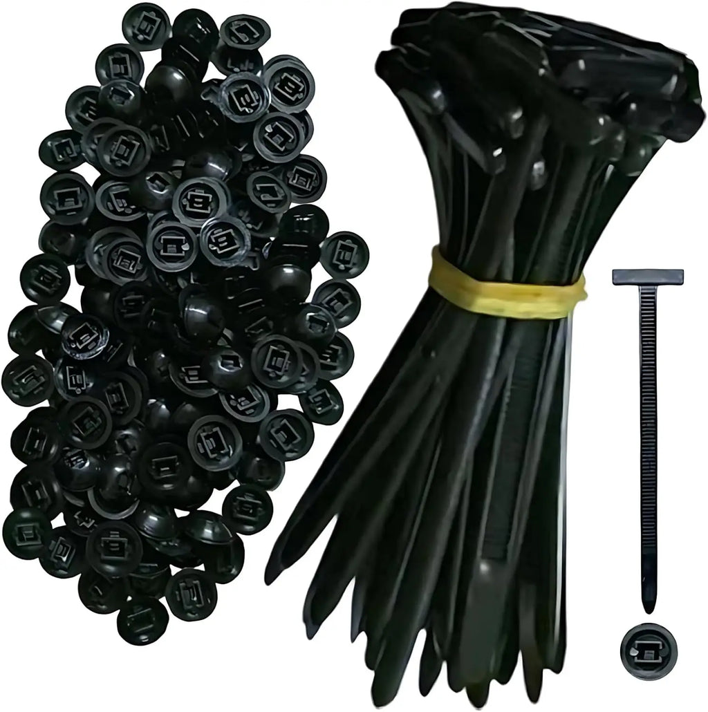 Nylon Cable Tie Buckles – Heavy Duty Zip Ties for Car Body