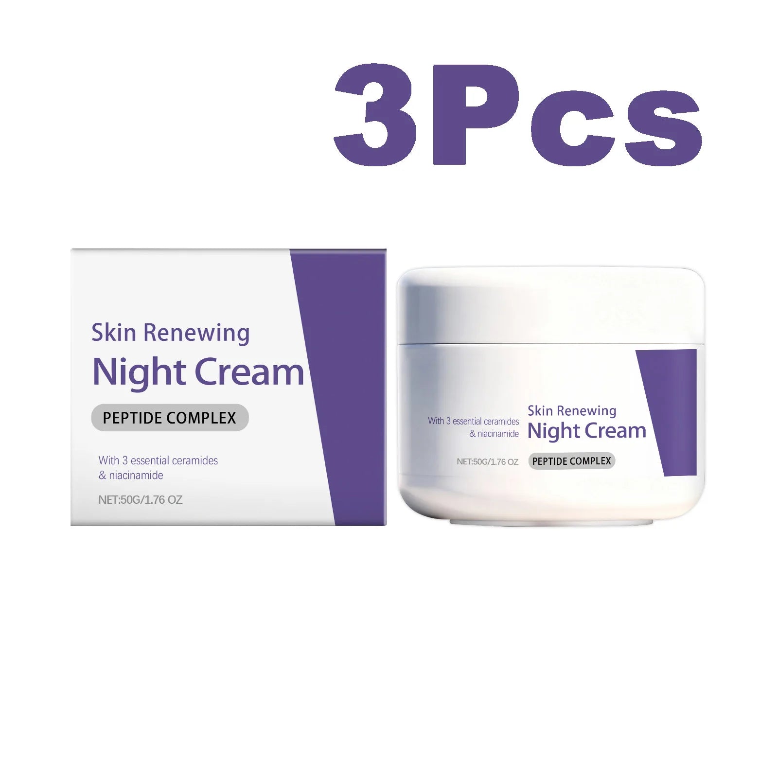 OceAura Night Repair Cream – Anti-Aging Overnight Moisturizer Night Face Cream Zpaxo 150g Boxed