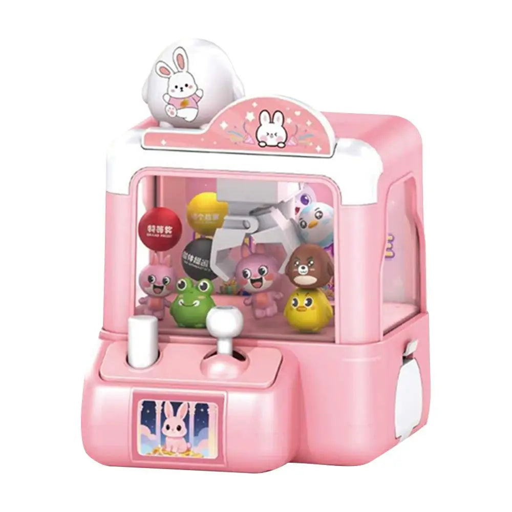 Mini Claw Machine Toy – Penguin Arcade Grabber for Kids Mini Claw Machine Zpaxo PINK