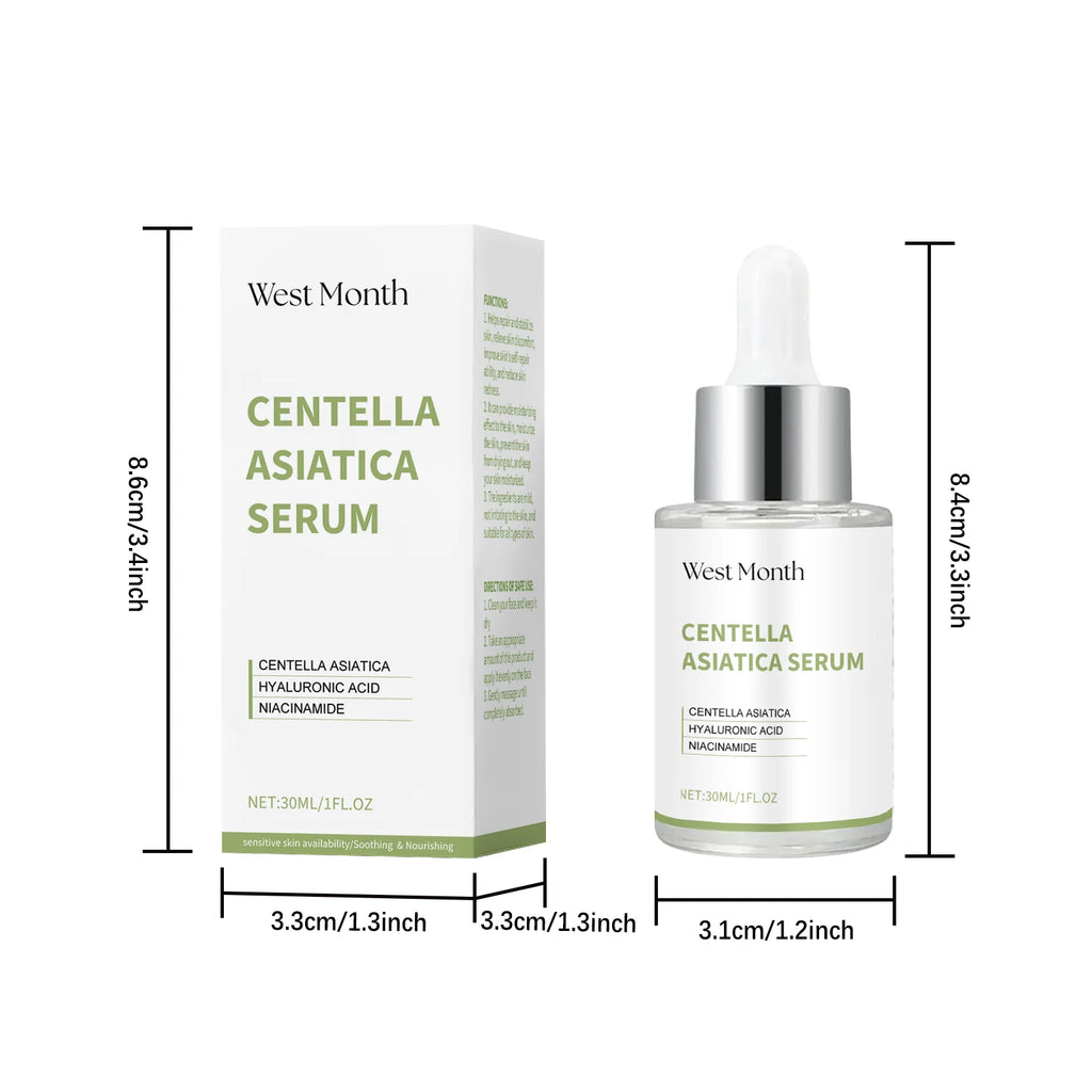 Centella Asiatica Brightening Hydrating Face Serum | 30ml Face Serum Zpaxo 30ml Boxed
