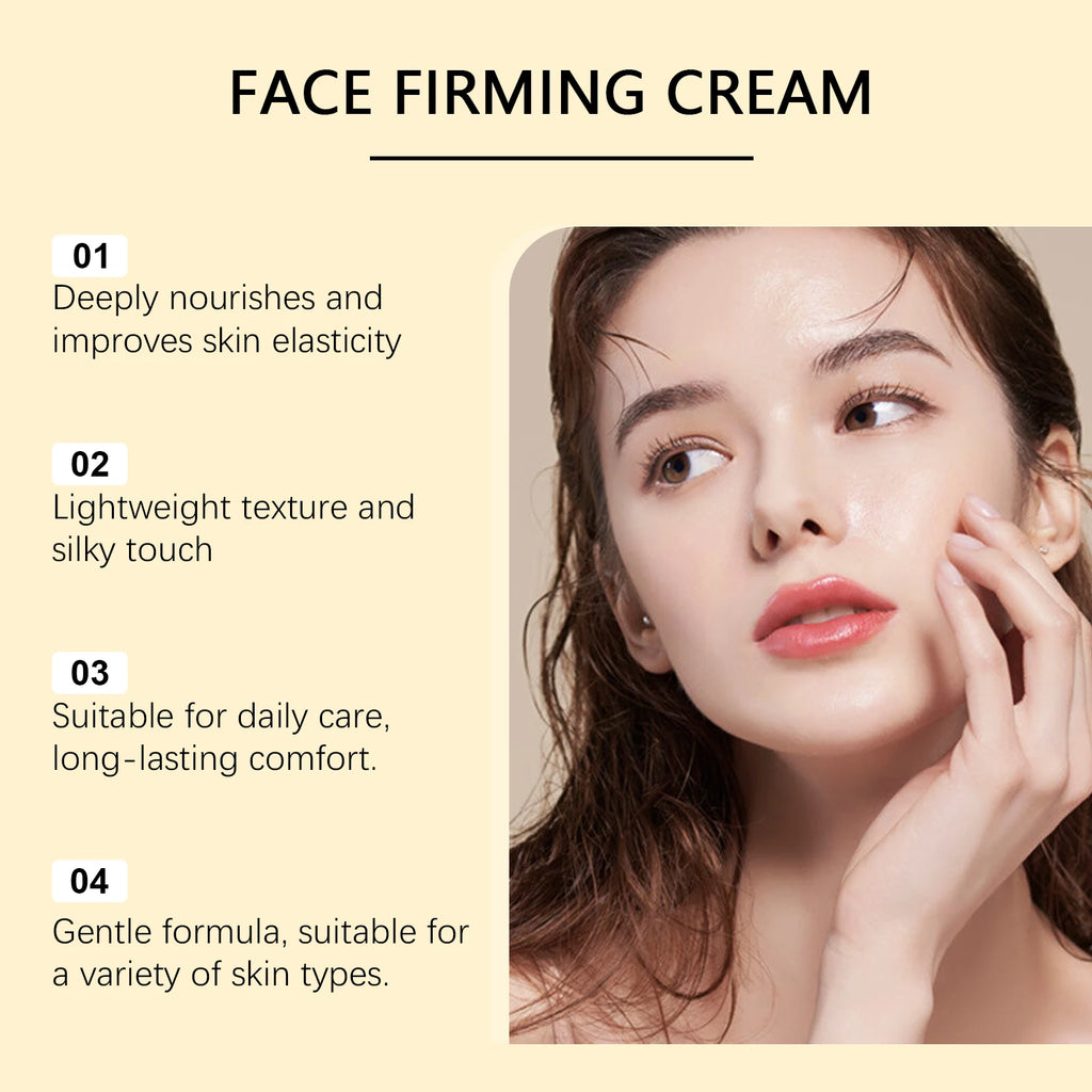 Firming Care Cream Gentle Hydration Moisturizing Facial Skin Zpaxo
