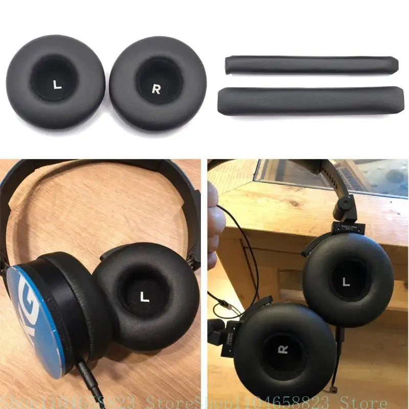 Comfortable Earphone Earpads for Head Beam for AKG Y50 Y50BT Headset Earmuffs Memory Foam Covers Headbands Zpaxo
