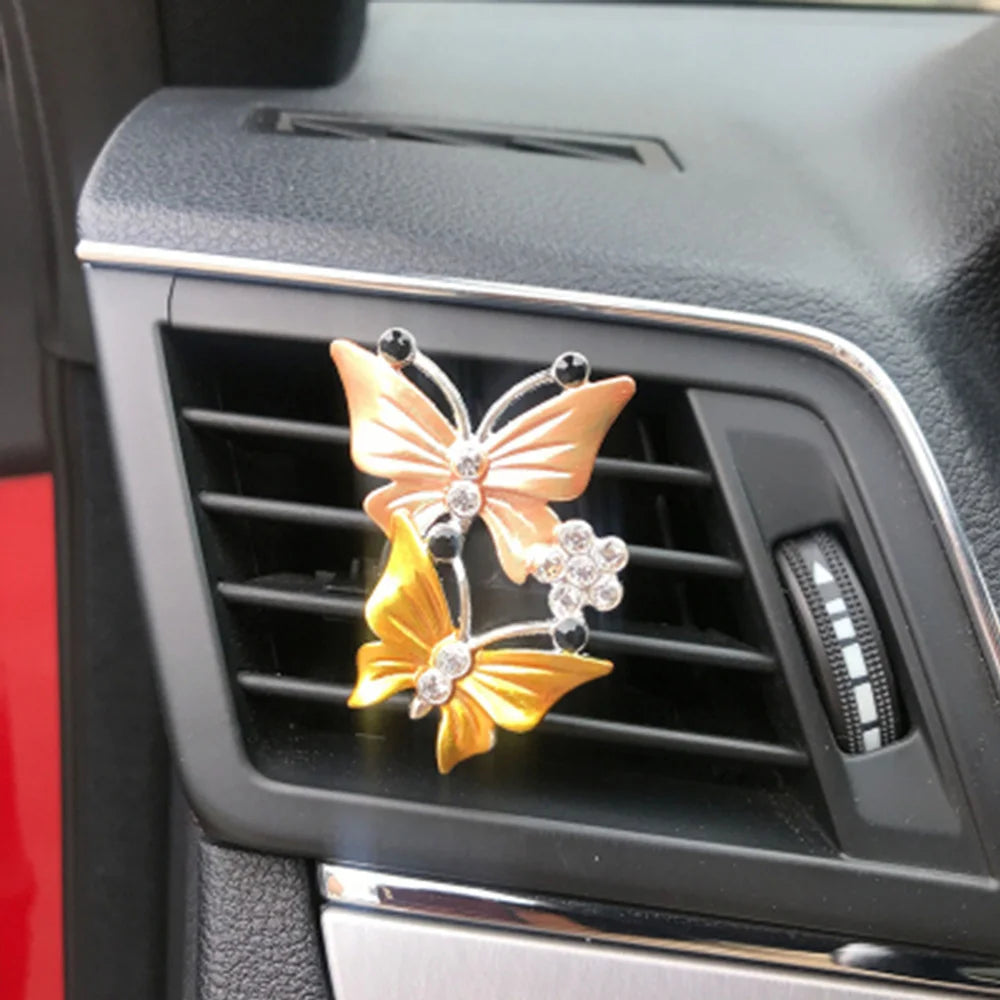 Decoration Fragrance Car Perfume Butterfly Air Conditioner Outlet