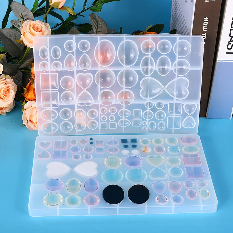 DIY Resin Filling Chic Book Epoxy Silicone Mold Epoxy UV Resin Handcraft Gifts Zpaxo