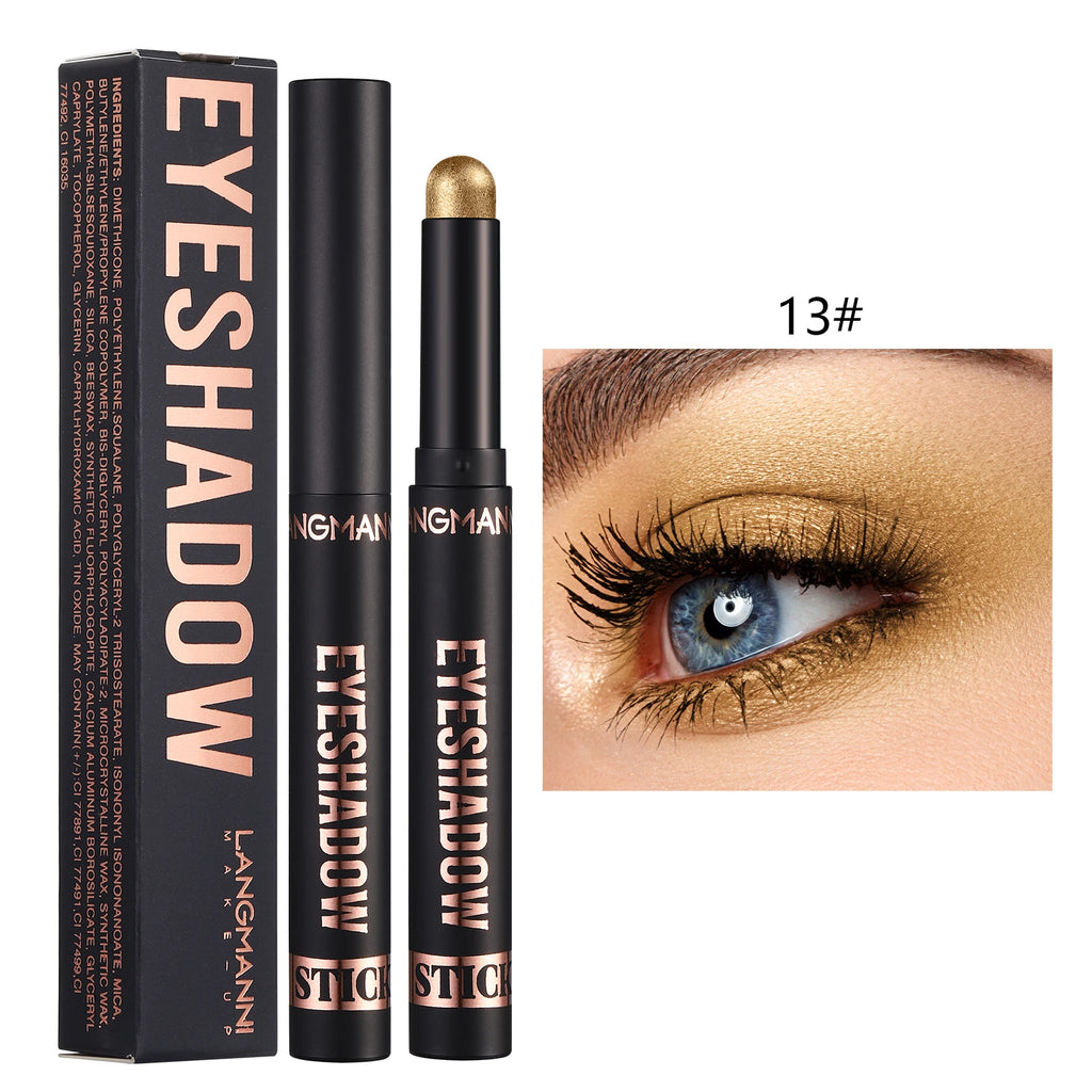Eyeshadow stick waterproof and not easy to smudge eyeshadow discoloration Zpaxo 13