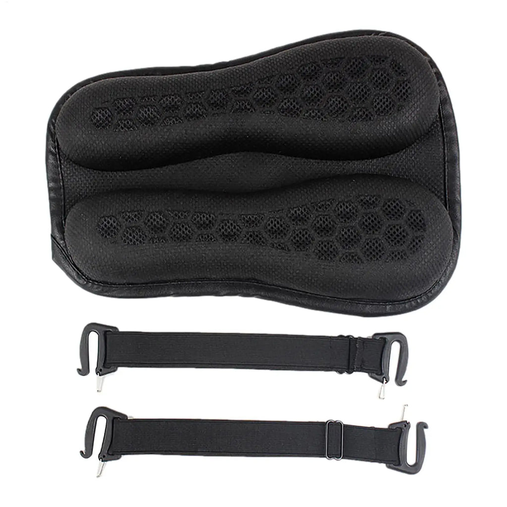 Motorcycle Gel Seat Cushion 3D Honeycomb Structure Shock Breathable Motorcycle Gel Seat Pad Gel Foldable Cushion For Seat Zpaxo