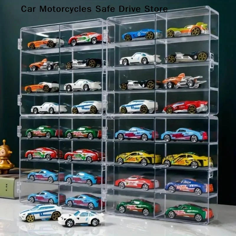 Acrylic Car Display Box 1 64 Kids Toys Model Toy 8 Grid Cabinet Rack