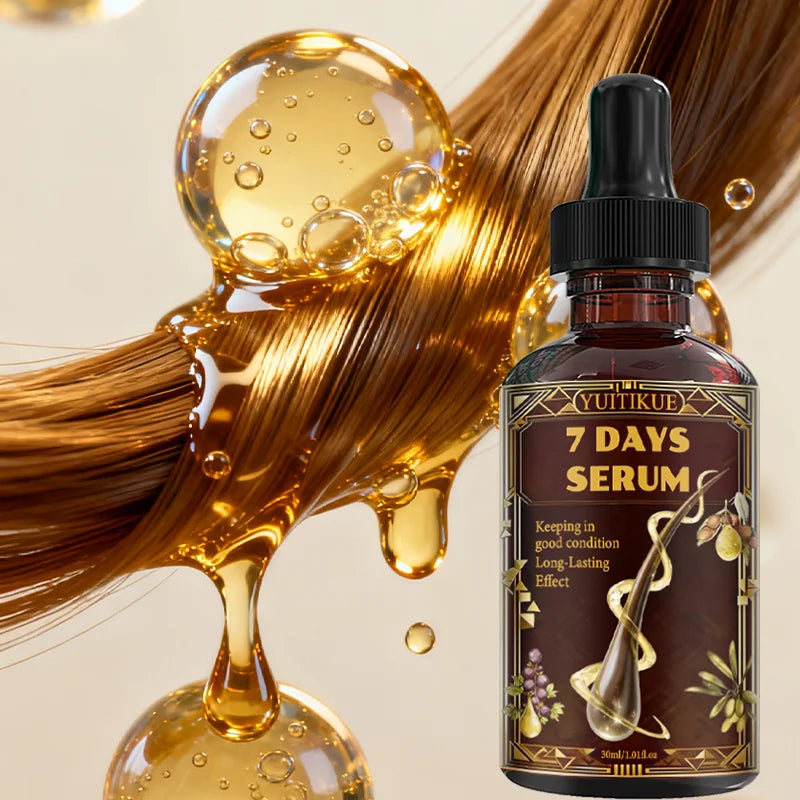 YUITIKUE 7-Day Hair Care Essence – Nourish Dry Dull Hair Hair Care Essence Zpaxo Default Title