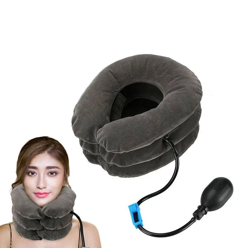 Neck Stretcher Inflatable Cervical Traction Brace Breathable