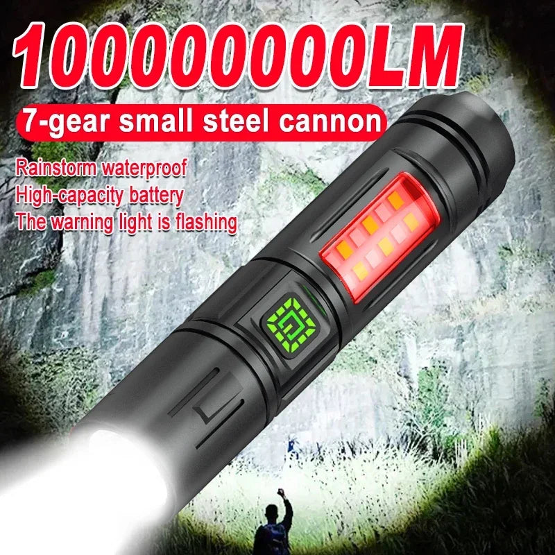 ESMARTER 600 Lumen Rechargeable LED Flashlight | Camping Torch